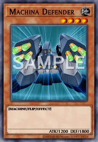 Machina Defender, Yu-Gi-Oh! card, EARTH