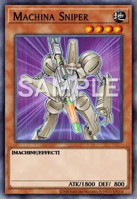 Machina Sniper, Yu-Gi-Oh! card, EARTH