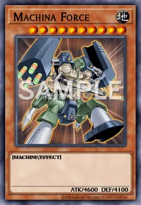 Machina Force, Yu-Gi-Oh! card, EARTH