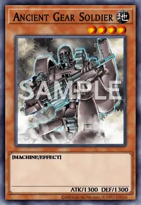Ancient Gear Soldier, Yu-Gi-Oh! card, EARTH
