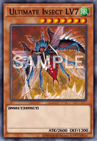Ultimate Insect LV7, Yu-Gi-Oh! card, WIND