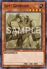 Lost Guardian, Yu-Gi-Oh! card, EARTH