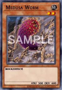 Medusa Worm, Yu-Gi-Oh! card, EARTH