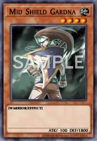 Mid Shield Gardna, Yu-Gi-Oh! card, EARTH