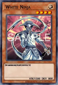 White Ninja, Yu-Gi-Oh! card, LIGHT