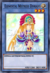 Elemental Mistress Doriado, Yu-Gi-Oh! card, LIGHT