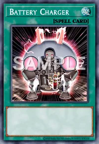 Battery Charger, Yu-Gi-Oh! card, SPELL