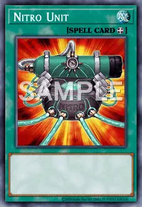 Nitro Unit, Yu-Gi-Oh! card, SPELL