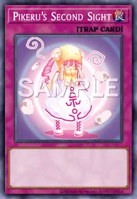 Pikeru's Second Sight, Yu-Gi-Oh! card, TRAP