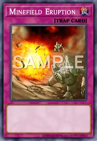 Minefield Eruption, Yu-Gi-Oh! card, TRAP