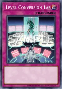 Level Conversion Lab, Yu-Gi-Oh! card, TRAP