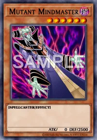 Mutant Mindmaster, Yu-Gi-Oh! card, DARK