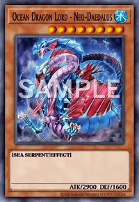 Ocean Dragon Lord - Neo-Daedalus, Yu-Gi-Oh! card, WATER