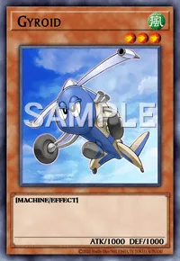 Gyroid, Yu-Gi-Oh! card, WIND