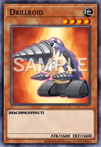 Drillroid, Yu-Gi-Oh! card, EARTH