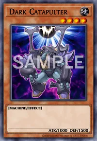 Dark Catapulter, Yu-Gi-Oh! card, EARTH