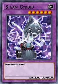 Steam Gyroid, Yu-Gi-Oh! card, EARTH