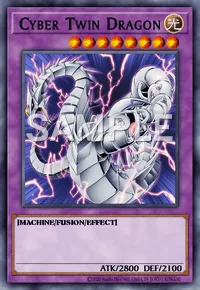 Cyber Twin Dragon, Yu-Gi-Oh! card, LIGHT