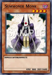 Summoner Monk, Yu-Gi-Oh! card, DARK