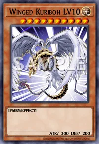 Winged Kuriboh LV10, Yu-Gi-Oh! card, LIGHT
