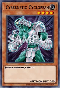 Cybernetic Cyclopean, Yu-Gi-Oh! card, EARTH