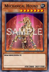 Mechanical Hound, Yu-Gi-Oh! card, EARTH