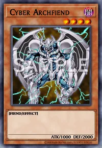 Cyber Archfiend, Yu-Gi-Oh! card, DARK