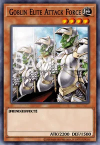 Goblin Elite Attack Force, Yu-Gi-Oh! card, EARTH