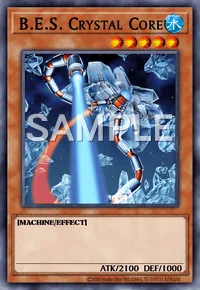 B.E.S. Crystal Core, Yu-Gi-Oh! card, WATER