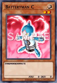 Batteryman C, Yu-Gi-Oh! card, LIGHT