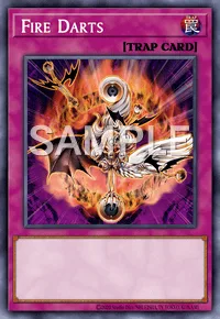 Fire Darts, Yu-Gi-Oh! card, TRAP