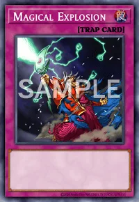 Magical Explosion, Yu-Gi-Oh! card, TRAP
