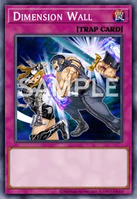 Dimension Wall, Yu-Gi-Oh! card, TRAP