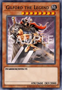 Gilford the Legend, Yu-Gi-Oh! card, EARTH