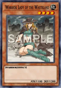 Warrior Lady of the Wasteland, Yu-Gi-Oh! card, EARTH
