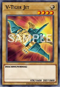 V-Tiger Jet, Yu-Gi-Oh! card, LIGHT