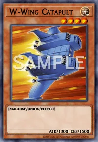W-Wing Catapult, Yu-Gi-Oh! card, LIGHT