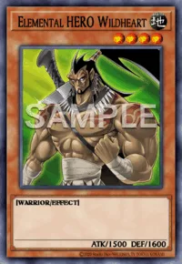 Elemental HERO Wildheart, Yu-Gi-Oh! card, EARTH