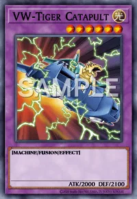 VW-Tiger Catapult, Yu-Gi-Oh! card, LIGHT