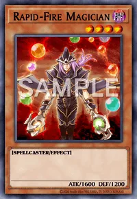 Rapid-Fire Magician, Yu-Gi-Oh! card, DARK