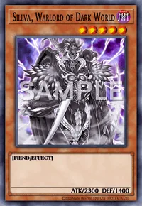 Sillva, Warlord of Dark World, Yu-Gi-Oh! card, DARK