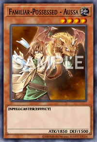 Familiar-Possessed - Aussa, Yu-Gi-Oh! card, EARTH