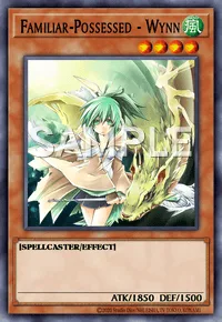Familiar-Possessed - Wynn, Yu-Gi-Oh! card, WIND