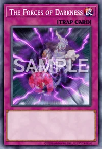 The Forces of Darkness, Yu-Gi-Oh! card, TRAP