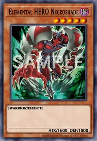 Elemental HERO Necroshade, Yu-Gi-Oh! card, DARK