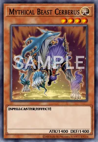Mythical Beast Cerberus, Yu-Gi-Oh! card, LIGHT
