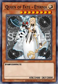 Queen of Fate - Eternia, Yu-Gi-Oh! card, LIGHT
