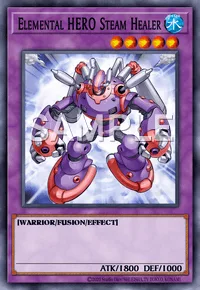 Elemental HERO Steam Healer, Yu-Gi-Oh! card, WATER