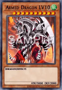 Armed Dragon LV10, Yu-Gi-Oh! card, WIND
