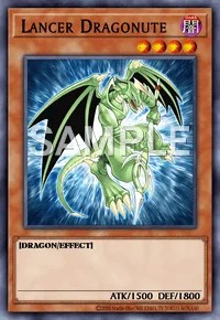 Lancer Dragonute, Yu-Gi-Oh! card, DARK